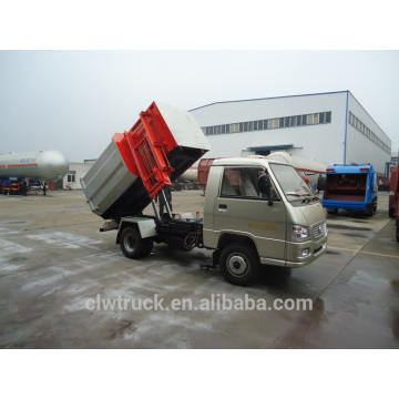 2000L mini Foton camión de transporte de residuos